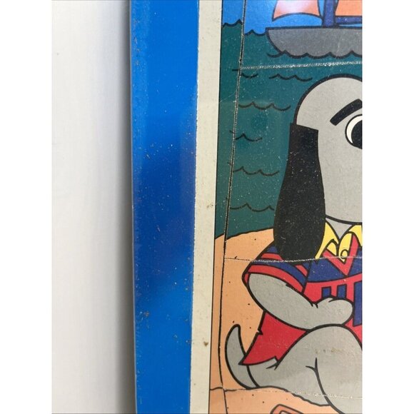 Vintage Playskool Wooden Puzzle Lamb Chop 1994 Shari Lewis Sunny NOS - Picture 9 of 16